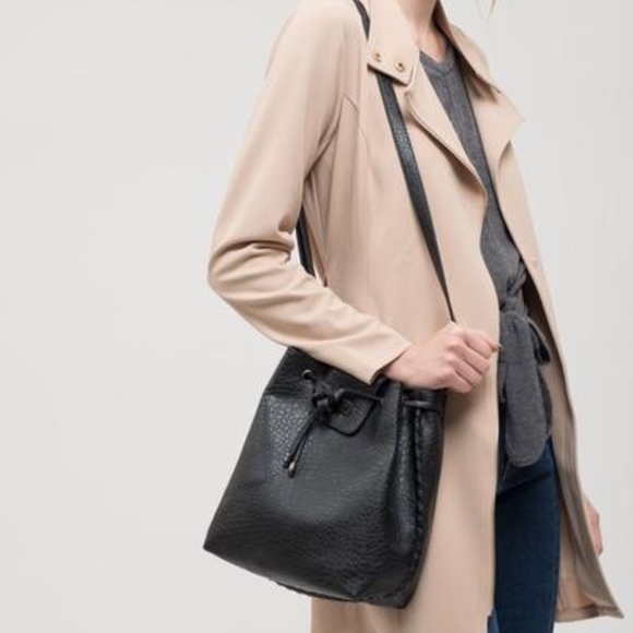 Only 1 left!! NWT Tan Belted Trench Coat - Picture 3 of 4